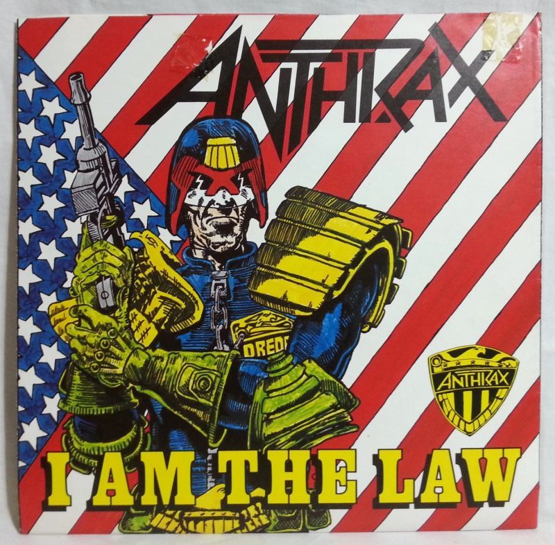 画像: ANTHRAX/ I Am The Law(Limited Poster Bug)[12'']