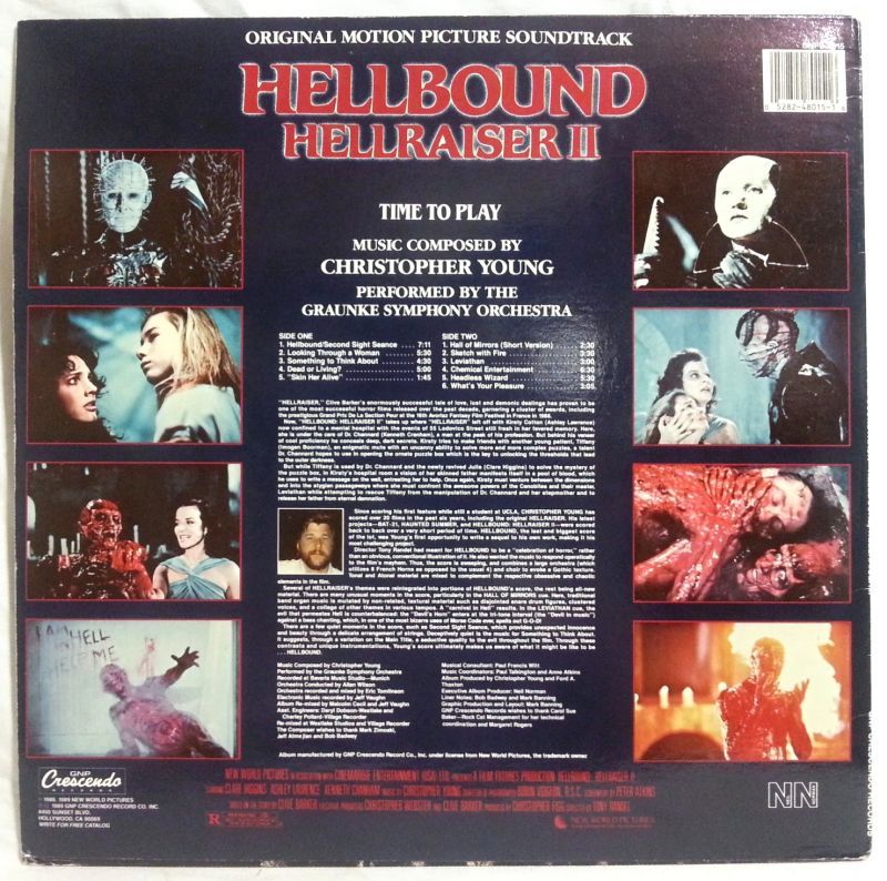 画像: OST/ HELLBOUND - HELLRAISER II -[LP]