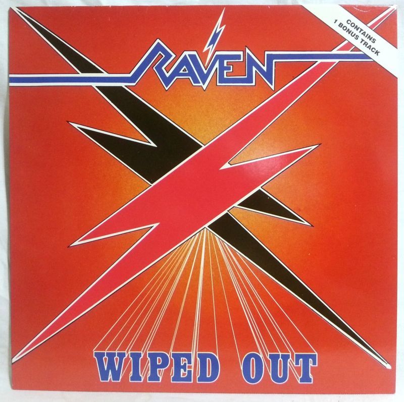 画像: RAVEN/ Wiped Out[LP]