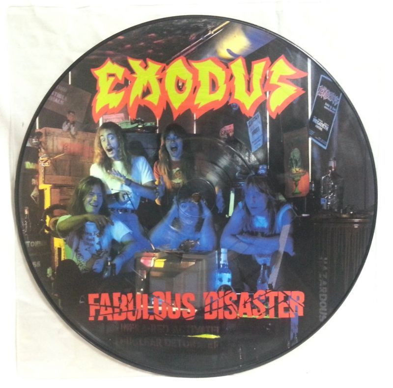 画像: EXODUS/ Fabulous Disaster(Limited Picture Vinyl)[LP]