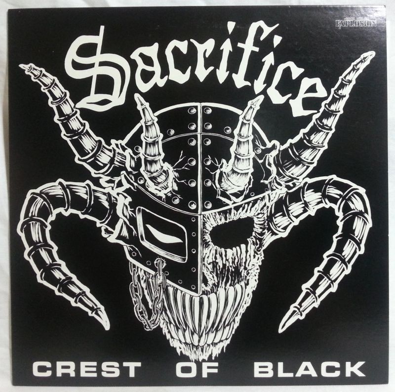 SACRIFICE/ Crest Of Black[LP]