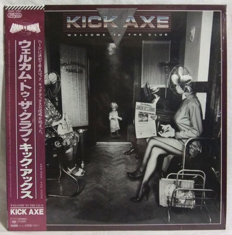画像: KICK AXE/ Welcome To The Club[LP] 