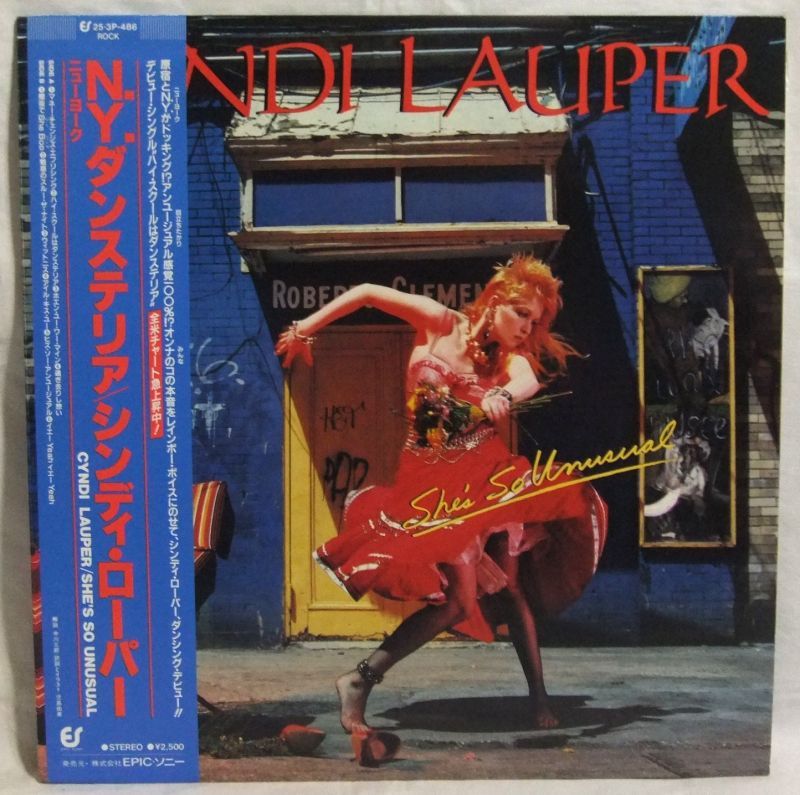 画像: CYNDI LAUPER/ She's So Unusual[LP]