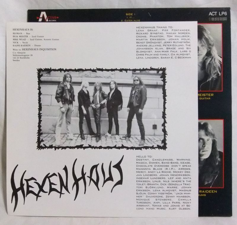 画像: HEXENHAUS/ A Tribute To Insanity[LP]