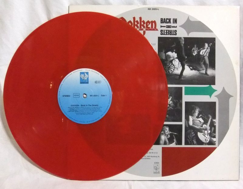 画像: DOKKEN/ Back In The Streets(Limited Red Vinyl)[LP]