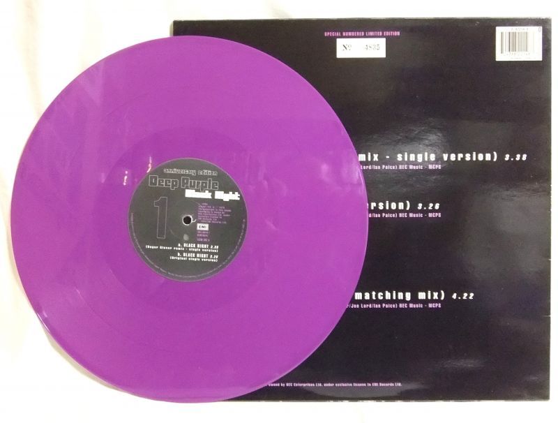 画像: DEEP PURPLE/ Black Night Anniversary Edition(Limited Purple Vinyl)[LP]
