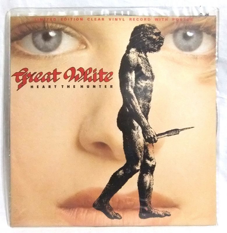 画像: GREAT WHITE/ Heart The Hunter(Limited Clear Vinyl)[12'']