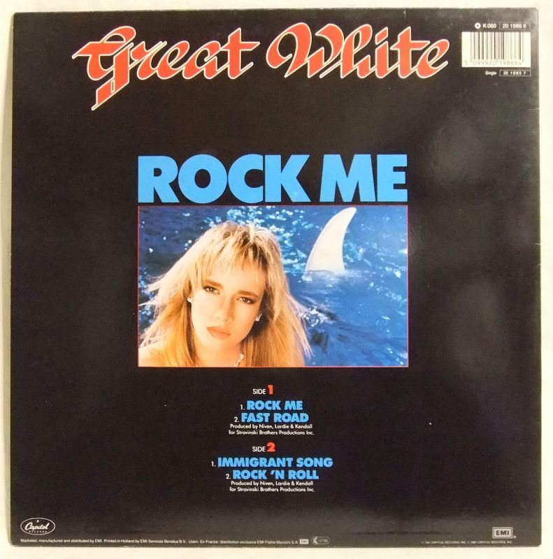 画像: GREAT WHITE/ Rock Me[12'']