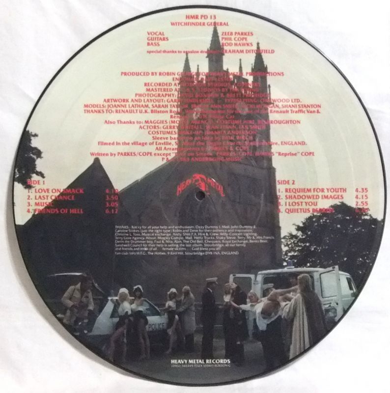 画像: WITCHFINDER GENERAL/ Friends Of Hell(Limited Picture Vinyl)