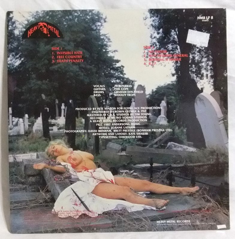 画像: WITCHFINDER GENERAL/ Death Penalty(Limited Red Color Vinyl)