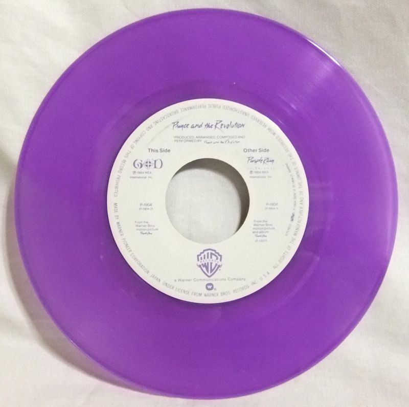 画像: PRINCE AND THE REVOLUTION/ Purple Rain(Limited Clear Purple Vinyl)[7'']