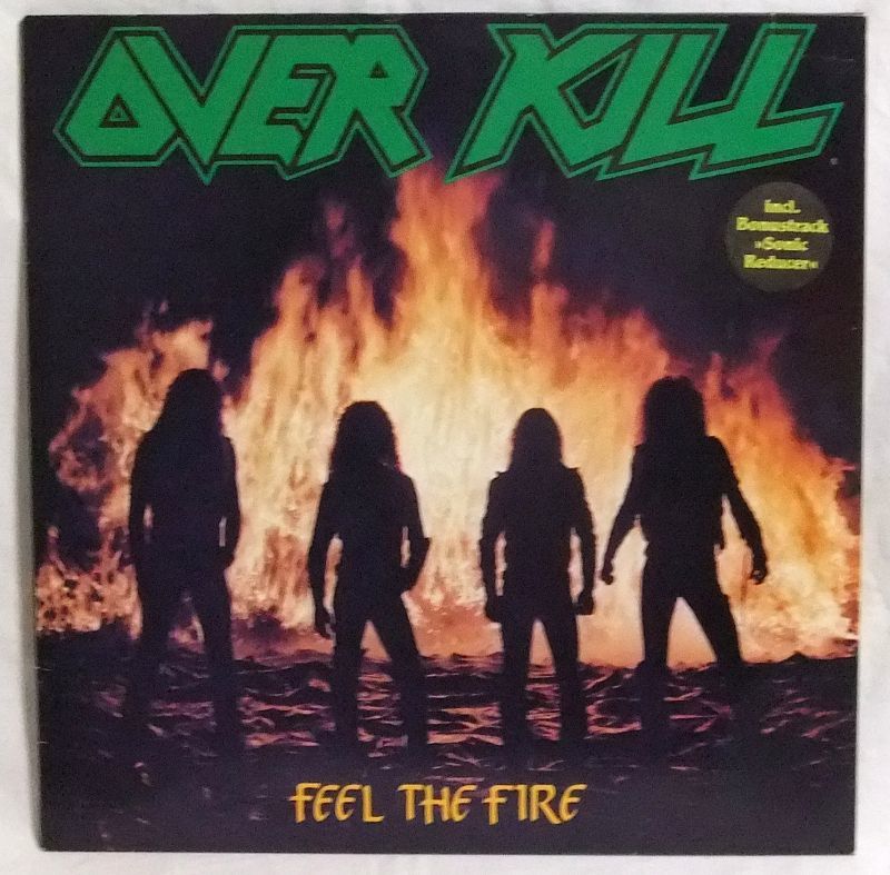 画像: OVER KILL/ Feel The Fire[LP]