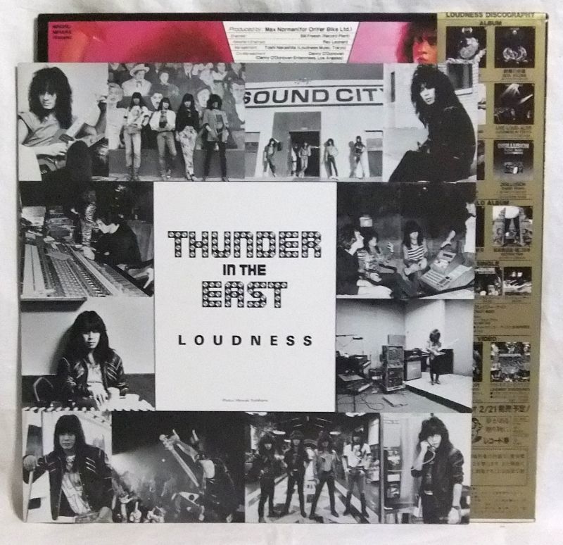 画像: LOUDNESS/ Thunder In The East[LP]