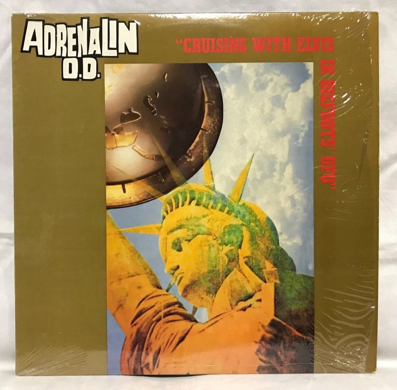 画像1: ADRENALIN O.D./ Cruising With Elvis In Bigfoots’ UFO[LP]