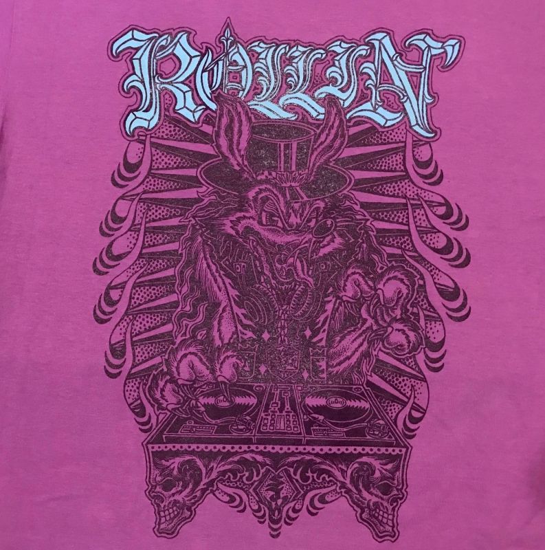 画像: ROLLIN' 2018 Coyote DJing T-Shirt (Lavender)