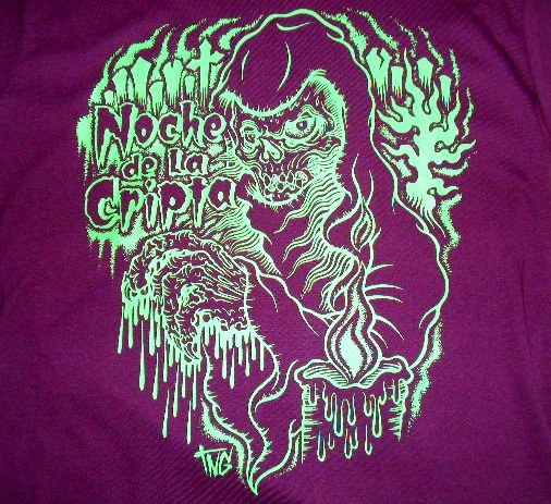 画像: ☆50%OFF☆HBC/"Noche de la Cripta"T-Shirt (Purple x Green)