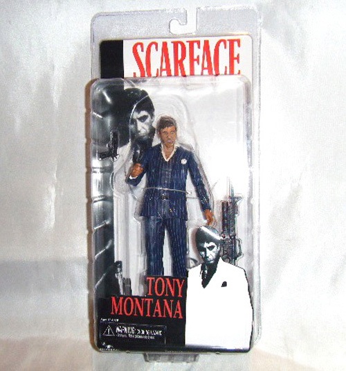 画像: SCARFACE/ TONY MONTANA 7inch Action Figure (Black Suit)