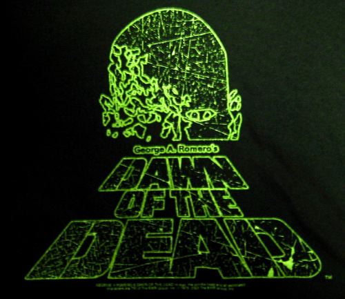 画像: DAWN OF THE DEAD : Green Glow T-Shirt