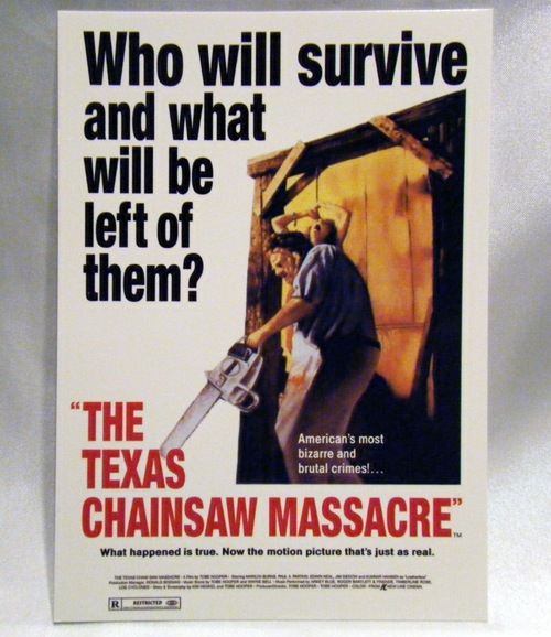 画像1: TEXAS CHAINSAW MASSACRE The, (Poster): Post Card