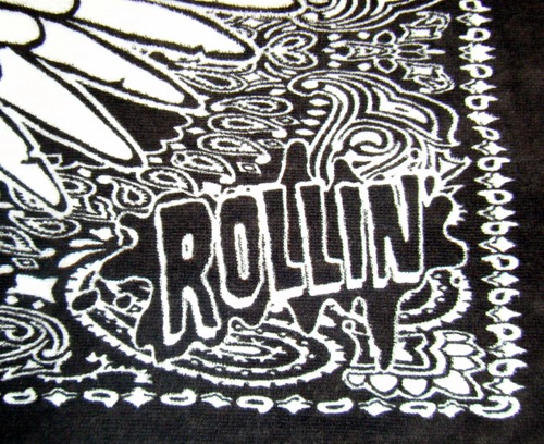 画像: ★☆★SALE!!!★☆★ ROLLIN' Skull TOWEL(Black)