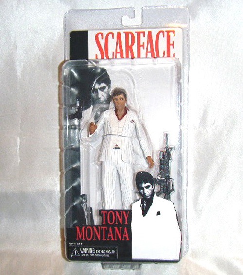 画像: SCARFACE/ TONY MONTANA 7inch Action Figure (White Suit)