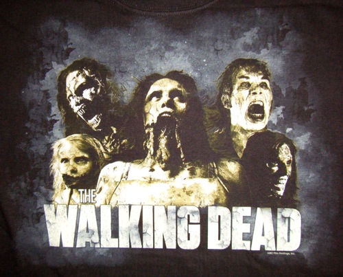 画像: WALKING DEAD : Zombie Cracked T-shirt
