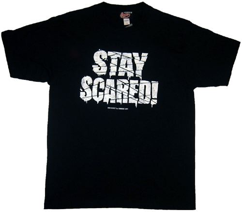画像: ☆50%OFF☆HBC/"STAY SCARED!"(white) T-Shirt